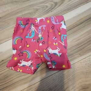 🧜‍♀️ Carter's Pink Mermaid Shorts (12 Months) 🧜‍♀️